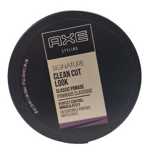 AXE Clean Cut Look Classic Hair Pomade, 2.64 Oz Tin for Perfect Control, New